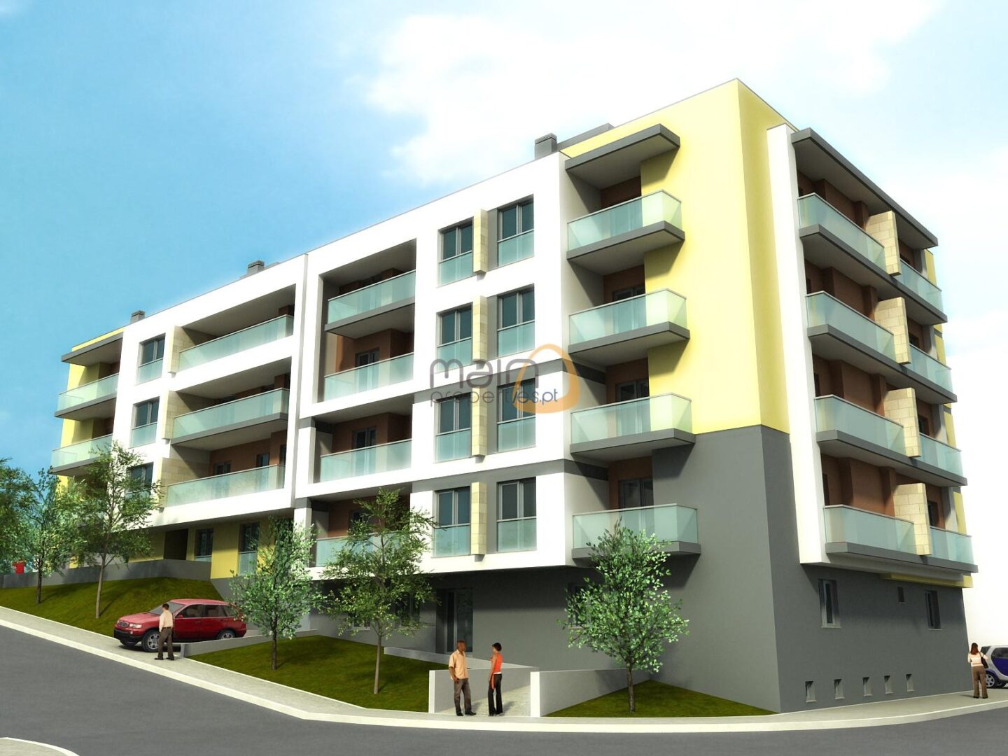 Investimento - Lote para prédio com 8 apartamentos em Almancil RF135_PP1