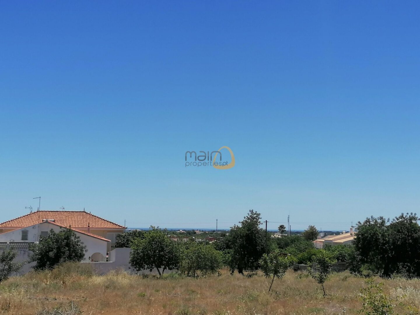 Plot with sea view for construction in Vale Formoso