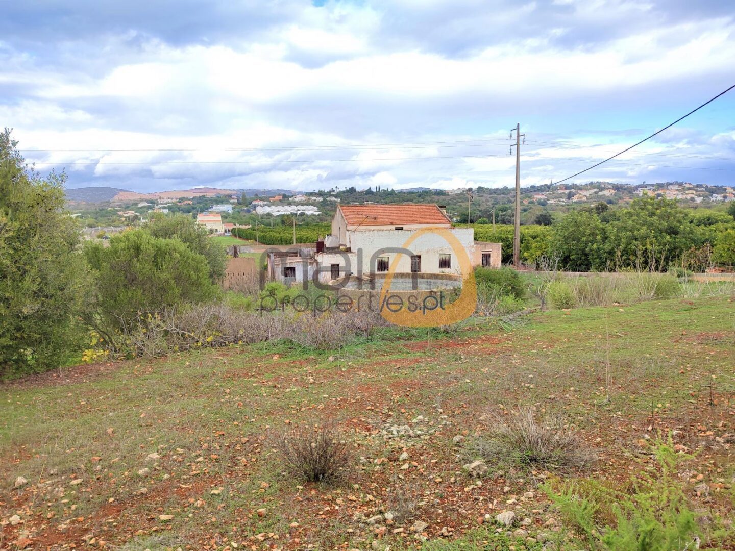 Plot of land for construction, ideal for agrotourism, in Vilamoura